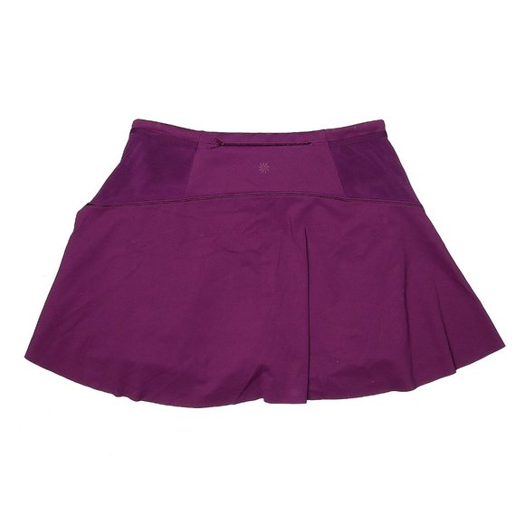 ATHLETA tennis skirt MATCH POINT SKORT plum purple , Sz Small  GOLF  #531324 - Picture 8 of 8